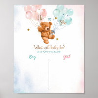 Beer Boy or Girl Voeding Board Gender Reopenbaarma