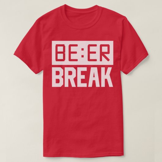 Beer Break 1 T-shirt (Design voorkant)