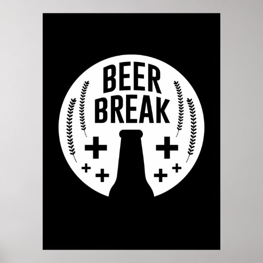 Beer Break Poster (Voorkant)