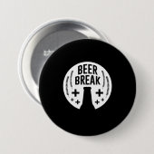 Beer Break Ronde Button 7,6 Cm (Voorkant /achterkant)