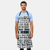 Beer Break Schort (Gedragen)