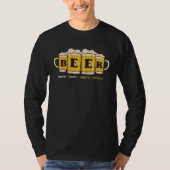 Beer Brew Enjoy Empty Repeat Personality Beer T-shirt (Voorkant)