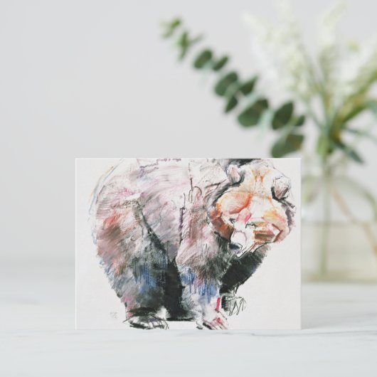 Beer Briefkaart (Staand voorkant)