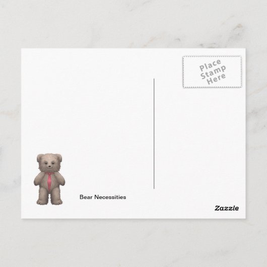 Beer Briefkaart (Achterkant)