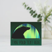 Beer Briefkaart Native Aurora Beer Art Briefkaarte (Staand voorkant)