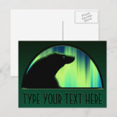 Beer Briefkaart Native Aurora Beer Art Briefkaarte (Voorkant / Achterkant)