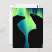 Beer Briefkaart Native Aurora Beer Art Briefkaarte (Voorkant / Achterkant)