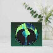 Beer Briefkaart Native Aurora Beer Art Briefkaarte (Staand voorkant)