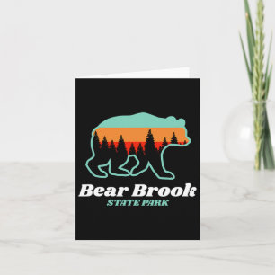 Beer Brook State Park New Hampshire Beer Mountains Kaart