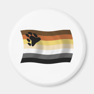 Beer Brotherhood Flag Magnet
