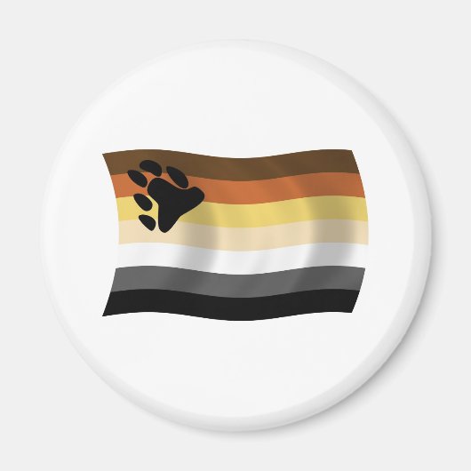 Beer Brotherhood Flag Magnet (Voorkant)