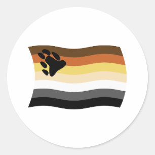 Beer Brotherhood Flag Sticker