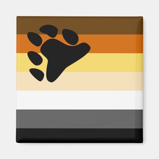 Beer Brotherhood Pride Flag Magneet (Voorkant)