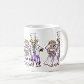 Beer bruid en bruidegom mokken (Voorkant rechts)