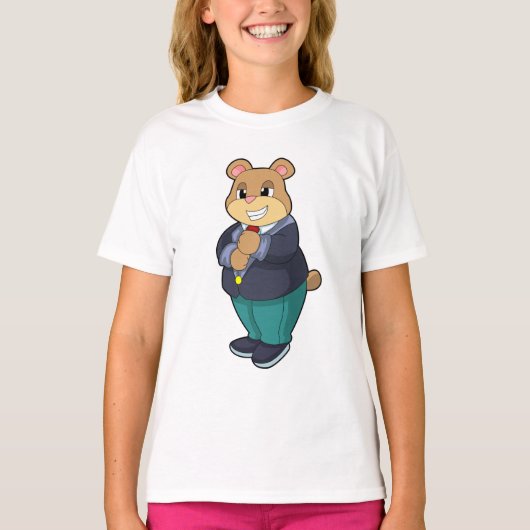 Beer bruidegom in pak t-shirt (Voorkant)