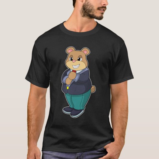 Beer bruidegom met pak t-shirt (Voorkant)