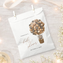 Beer, bruine ballonnen, heteluchtballon, Baby show