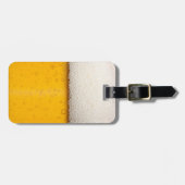 Beer Bubbles Close-up Bagagelabel (Voorkant horizontaal)