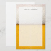 Beer Bubbles Close-up Briefpapier (Voorkant / Achterkant)