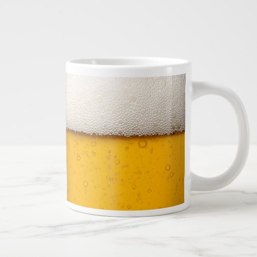 Beer Bubbles Close-up Grote Koffiekop (Rechts)