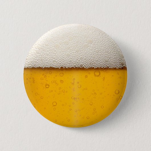 Beer Bubbles Close-up Ronde Button 5,7 Cm (Voorkant)