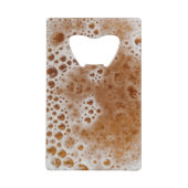 BEER BUBBLES CREDITKAART FLESSENOPENER (Voorkant)