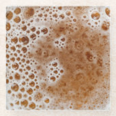 BEER BUBBLES GLAZEN ONDERZETTER (Voorkant)