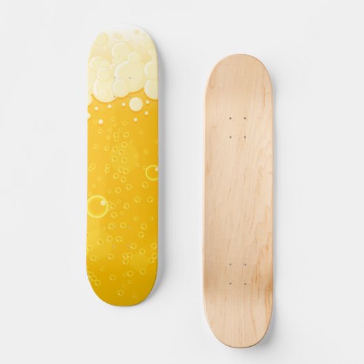 Beer Bubbles 🍺 Persoonlijk Skateboard (Voorkant)