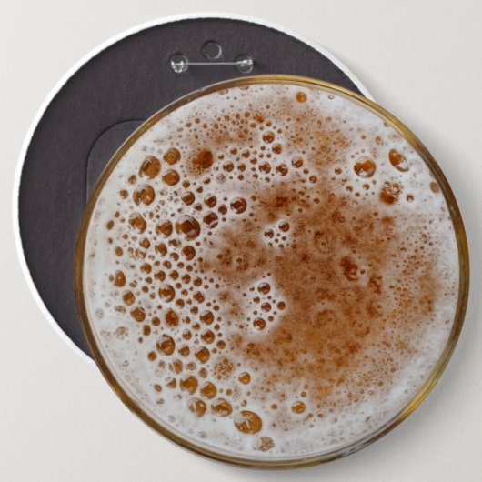 BEER BUBBLES RONDE BUTTON 6,0 CM (Voorkant /achterkant)