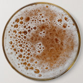 BEER BUBBLES RONDE BUTTON 6,0 CM (Voorkant)