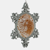 BEER BUBBLES TIN SNEEUWVLOK ORNAMENT (Links)