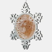 BEER BUBBLES TIN SNEEUWVLOK ORNAMENT (Rechts)