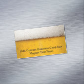 Beer Bubbles Visitekaartje Magneet (Voorbeeld)