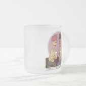 Beer Buddies Frosted Glass Matglas Koffiemok (Voorkant rechts)