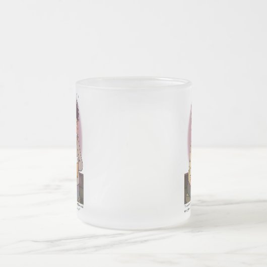 Beer Buddies Frosted Glass Matglas Koffiemok (Center)