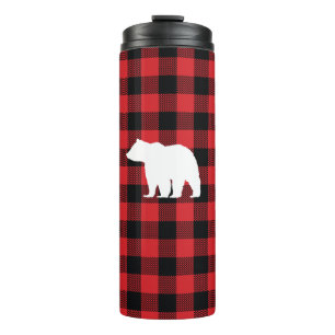 Beer Buffalo Check Mountain Thermosbeker