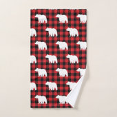 Beer Buffalo Check Pattern Bath Towel set Bad Handdoek (Handdoek)