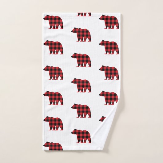 Beer Buffalo Check Pattern Bath Towel set Bad Handdoek (Handdoek)