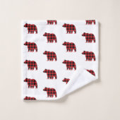 Beer Buffalo Check Pattern Bath Towel set Bad Handdoek (Wasdoekje)