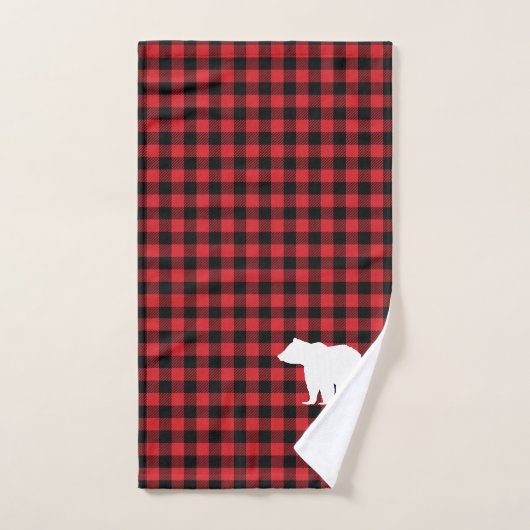 Beer Buffalo Check Pattern Bath Towel set Bad Handdoek (Handdoek)