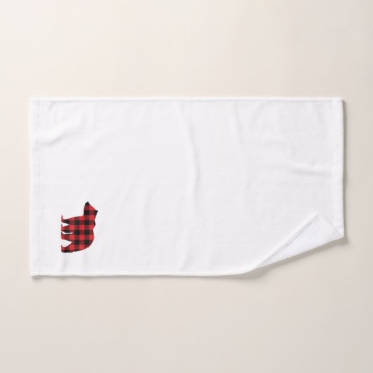 Beer Buffalo Check Pattern Bath Towel set Bad Handdoek (Handdoek)