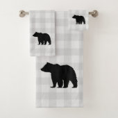 Beer Buffalo Check Pattern Bath Towel set Bad Handdoek (Insitu)