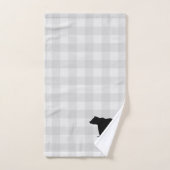 Beer Buffalo Check Pattern Bath Towel set Bad Handdoek (Handdoek)