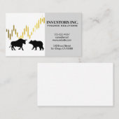 Beer Bull Logo | Kandle-tekengrafiek Visitekaartje (Voorkant / Achterkant)