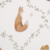 Beer Bunny Konijn Vos Bosdieren Bos Kinderen Behang (Zoom)