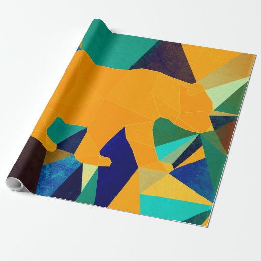 Beer Cadeaupapier (Uitgerold)