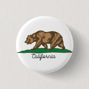 Beer Californië Ronde Button 3,2 Cm