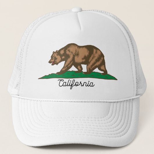 Beer Californië Trucker Pet (Voorkant)
