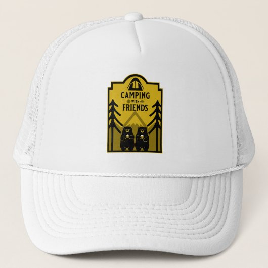Beer Camp Adventure Canada Trucker Pet (Voorkant)