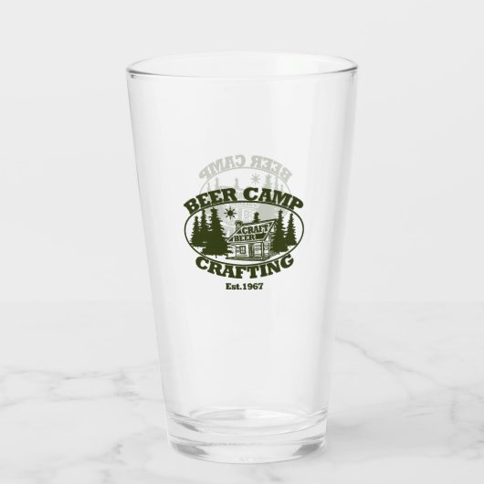 Beer Camp Crafting Est.1967 Glas (Achterkant)